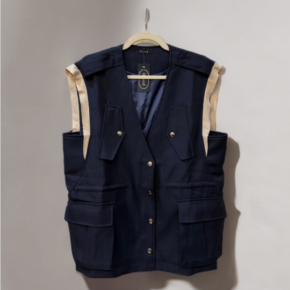 ILLord Navy Utility Vest